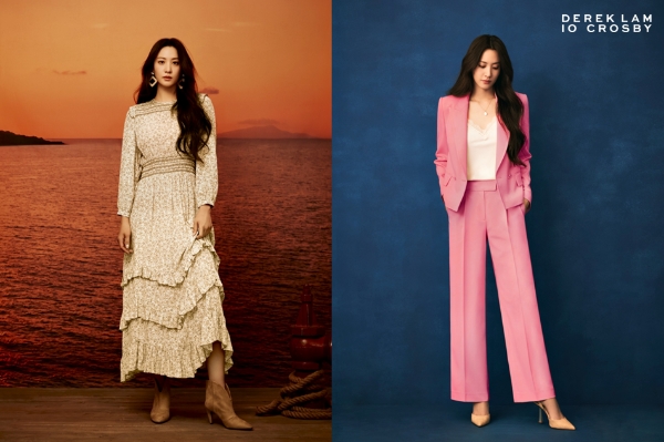 롯데홈쇼핑 신규 단독 브랜드 '데렉 램 10 크로스비' S/S시즌 신상품 화보 이미지 / 제공:롯데홈쇼핑