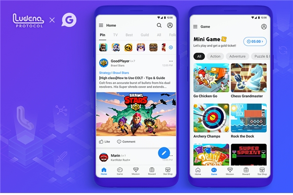 루데나 프로토콜, 글로벌 게임파이 사업 가속화 발표