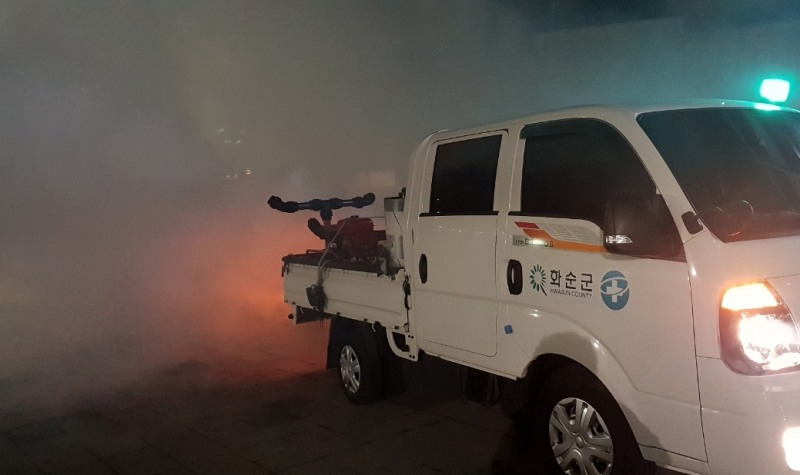 방역소독 (사진제공 = 화순군)