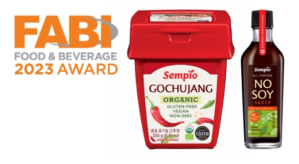 샘표 고추장·간장, 美 2023 식음료어워즈  ‘올해의 혁신 제품상’ 수상