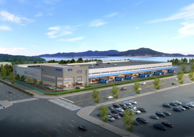 ㈜한진, 인천항에 삼성전자로지텍 맞춤형 인천물류센터 구축