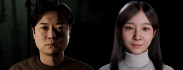 신규 가상인간 2인 / 제공:온마인드