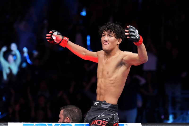 MMA 8전승에 도전하는 최연소 파이터 로사스 주니어(사진=UFC)