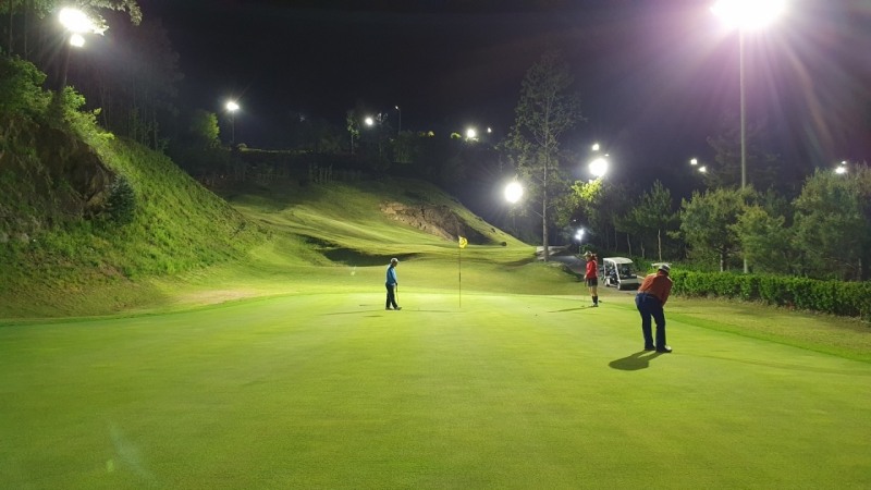 순천CC야간라운딩 (사진제공 = 순천시)