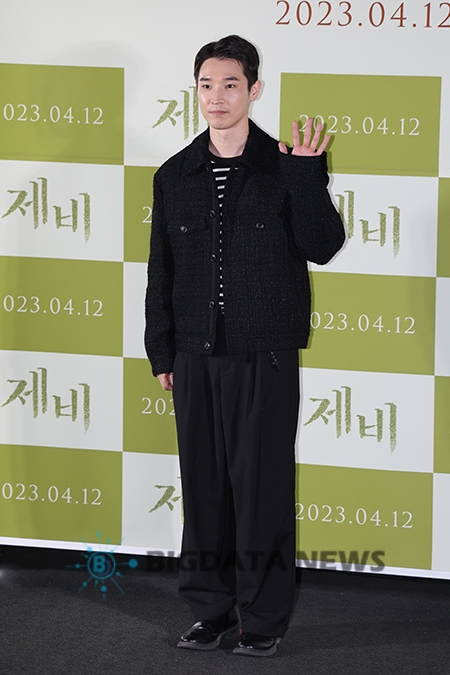 [포토] 영화 '제비' 기자간담회 참석한 배우 우지현