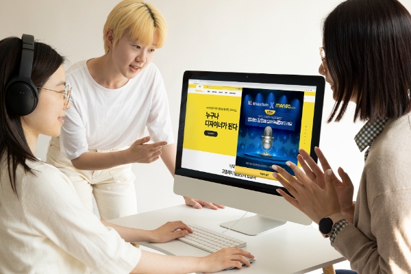 KT가 AI 음성합성 콘텐츠 제작 플랫폼 ‘KT AI 보이스 스튜디오의 AI 보이스를 프리미엄 동영상 제작 및 디자인 툴 서비스인 ‘망고보드’ 에 적용했다고 6일 밝혔다. / 제공:KT