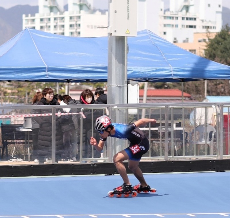 인라인 스피드 국가대표 선발 송제언 선수 (사진제공 = 여수시)