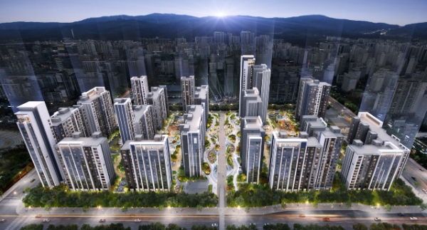 향촌마을롯데3차_현대4차조감도 / 제공:포스코이앤씨