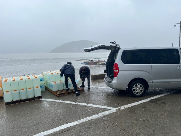 유해생물(기생충) 구제약품 지원 / 제공:인천시