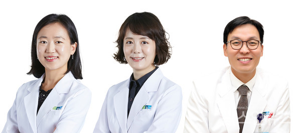(왼쪽부터)순청향대서울병원신장내과이해경교수,영상의학과이은지교수,신장내과권순효교수