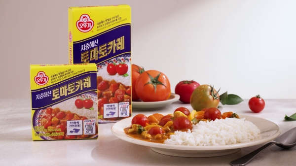 지중해산 토마토 카레 연출 이미지 / 제공:오뚜기