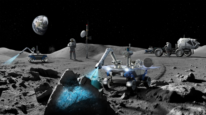 현대차그룹, ‘달 탐사 전용 로버(Rover)’ 개발 착수현대차그룹은 우주 분야 최고의 역량을 보유한 국내 연구기관들과 함께 ‘달 탐사 전용 로버(Rover)’의 개발모델(Development Model) 제작에 본격 착수했다고 20일(목) 밝혔다. / 제공:현대차그룹