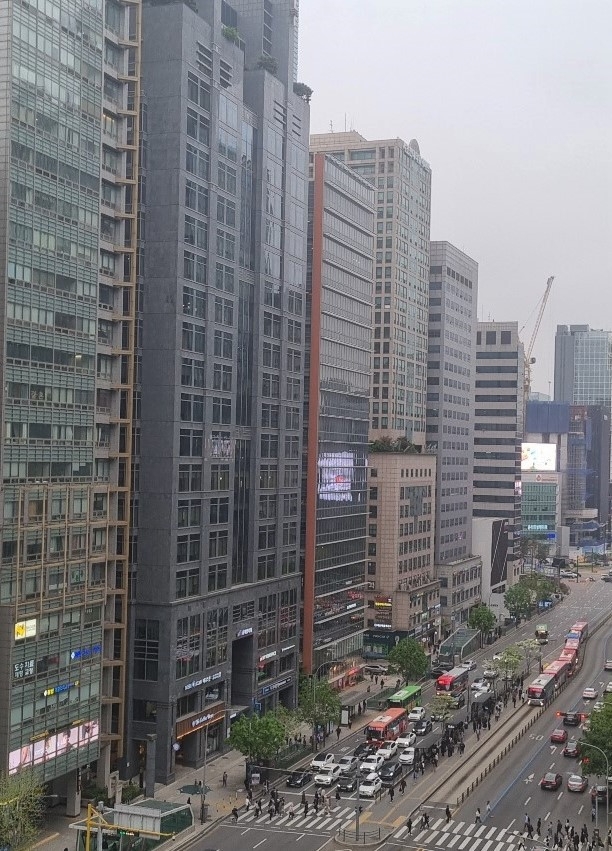 서울 강남역 일대(20일 오후)