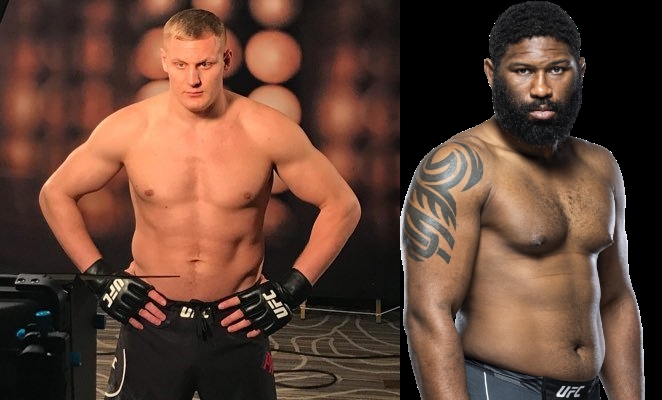 헤비급 랭킹전을 벌일 3위 블라코비치(왼쪽)와 블레이즈(사진=UFC)