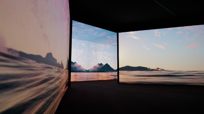 기아 밀라노 디자인 전시 'Opposites United' 중 ‘Opposites Lobby'