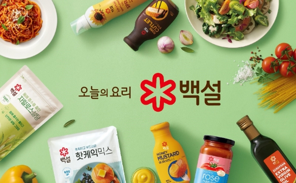 신규 로고가 적용된 CJ제일제당 백설 제품 / 제공:CJ제일제당