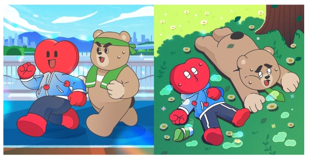 우루샷-디런 콜라보 NFT / 제공:대웅제약