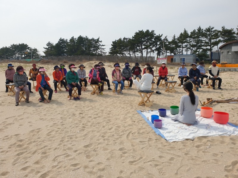 해양치유 프로그램 (사진제공 = 완도군)