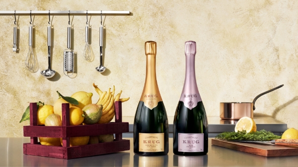 크루그 하우스, 2023년 샴페인과의 페어링 ‘레몬’ 선정