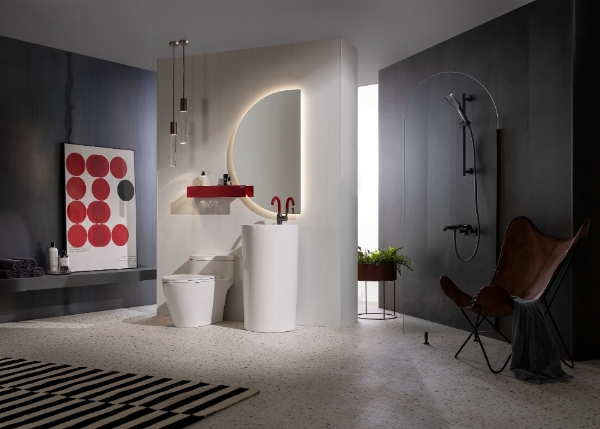 한샘 건식형 판넬 욕실 신상품 '유로3 갤러리 홈' / 제공:한샘