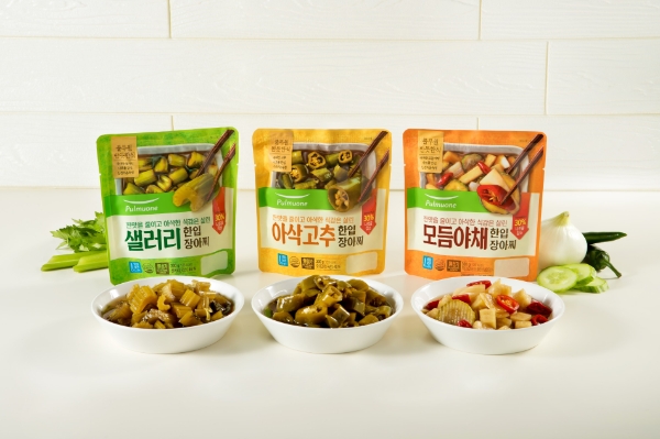 반듯한식 한입장아찌 3종 / 제공:풀무원
