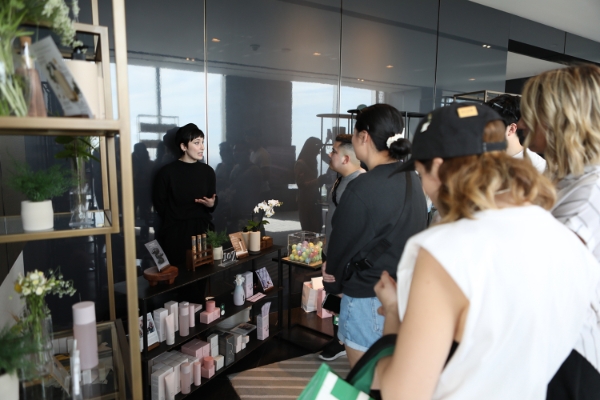 슬로우레시피/SWOOP(숲) 미국 LA 팝업 행사장 현장. / 제공:한진