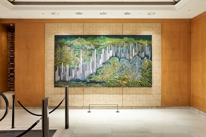 류지안 작가, 'On the Path of Time' 롯데호텔서울서 전시 개최