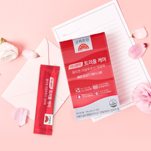 고려은단 ‘이너뷰티 트리플 케어 콜라겐 히알루론산 알로에’ 신제품 출시