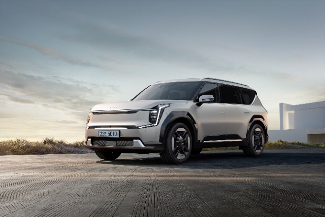 기아는 ‘The Kia EV9(EV9)’의 사전 계약을 오는 3일부터 시작한다고 2일 밝혔다. 사진은 The Kia EV9의 외관. (사진 = 기아 제공)