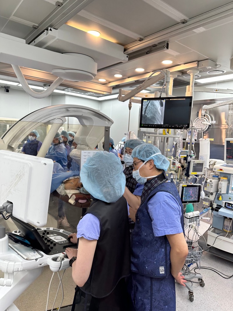 경피적 승모판막 성형술 시술 (사진제공 = 전남대병원)