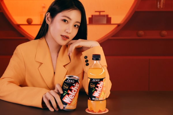 웰치제로 광고모델 배우 신예은