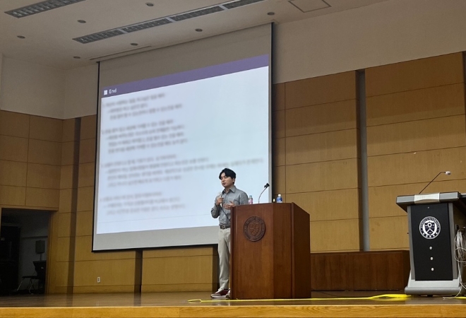 부스트랩 추형재 대표, 연세대에서 창업 강연 진행