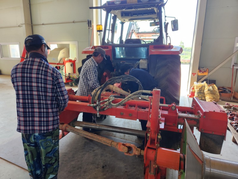 영농철 농기계임대사업소 연장 운영 (사진제공 = 함평군)