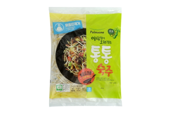 조리 후에도 오랜 시간 식감이 유지되도록 통통하게 키운 ‘아삭함이 오래가는 통통숙주’