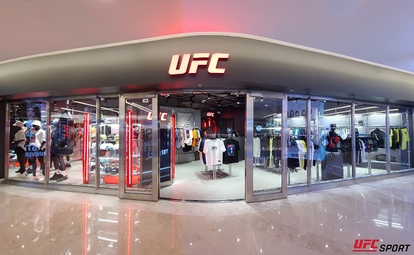 사진=UFC 코엑스점(서울 강남구 봉은사로 524 코엑스 스타필드 B1) 입구 / 제공=UFC SPORT