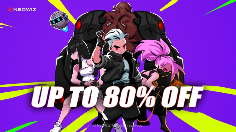 네오위즈 '블레이드 어썰트', 스팀 추천작 선정 기념 80% 할인