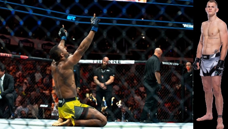 무패의 두 파이터. 헤비급 알메이드(왼쪽)와 웰터급 이안 게리(사진=UFC)