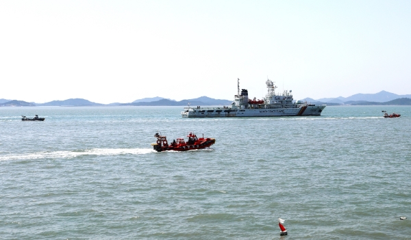 수난대비 합동훈련 / 사진=목포해양경찰 제공