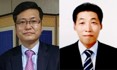 제2회 INAK 발전공로大賞 수상자)= 한국인터넷미디어협회 전병길 회장(좌), 한국입법기자협회 이정우 회장(우) (사진=인신협 INAK발전공로대상조직위) / 사진=인신협 제공