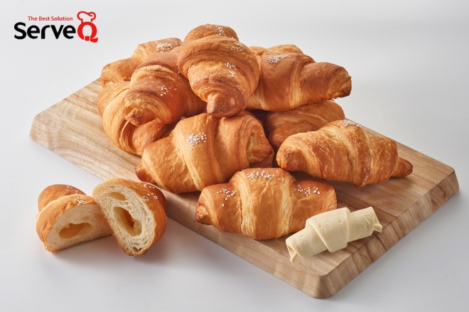 삼양사 서브큐의 ‘페이스트리 소금빵’ 냉동생지 / 사진 = 삼양사 제공