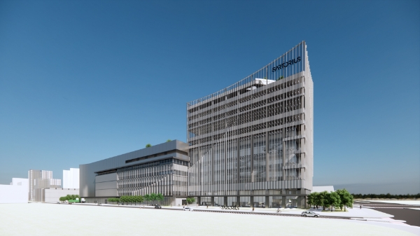 싸토리우스가 건립을 진행하고 있는 송도캠퍼스 투시도 / 이미지=싸토리우스 제공