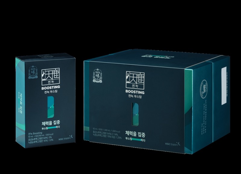 KGC인삼공사 천녹, 신제품 ‘천녹 부스팅’ 선보여