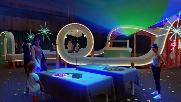 현대백화점 킨텍스점에서 열리는 '지누스 원더 베드' 팝업 스토어 컨셉 사진/ 사진=현대백화점그룹 제공