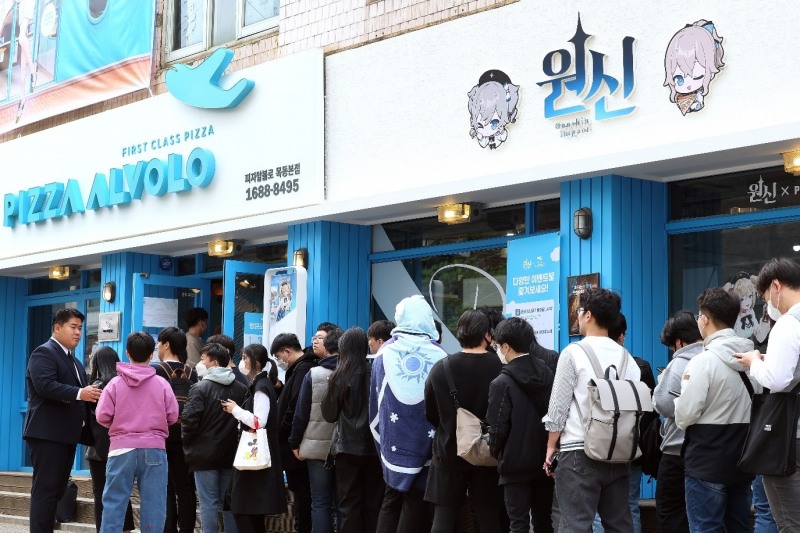 호요버스 '원신', 피자알볼로 컬래버 성황리 마감