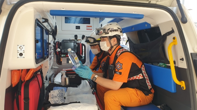 119 폭염 구급대 / 사진=경기도 제공