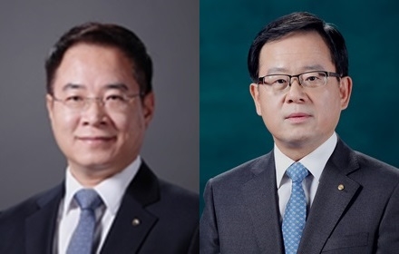 이석태 국내영업부문장, 조병규 우리금융캐피탈 대표 / 사진=우리금융 제공
