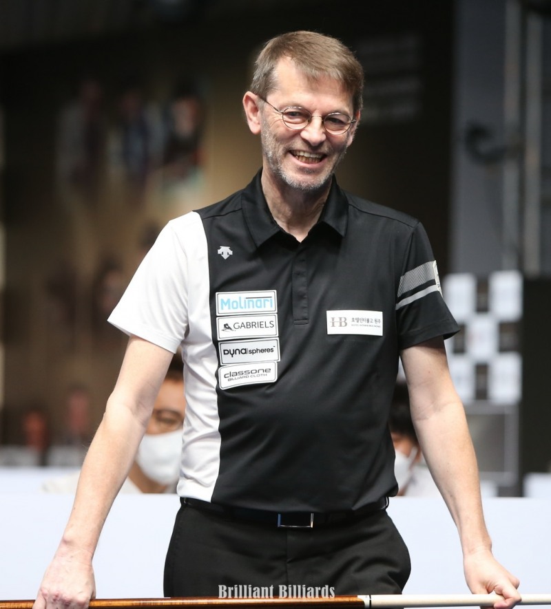 26연타로 월드컵 하이런 기록을 세운 브롬달(사진=브릴리언트 빌리아드)