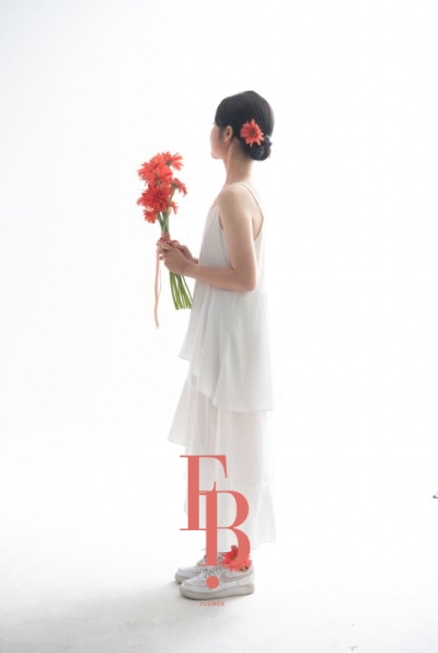 프리지아벨라, 플라워 룩북 프로젝트 6월호 촬영