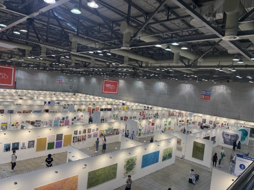 작가중심 대규모 아트페어, '대한민국 미술박람회 2023' 호평