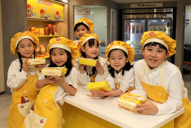 리뉴얼된 오뚜기 키자니아 서울점 쿠킹 스쿨 / 사진=오뚜기 제공